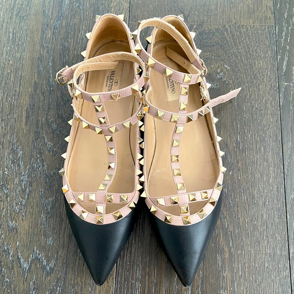Valentino Rockstud Flats